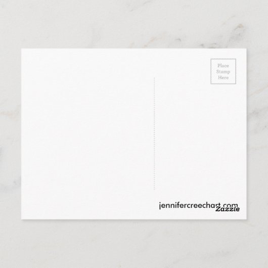 Postkarte "Fleischfresser" (Rückseite)