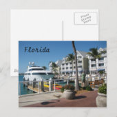 Postkarte Florida (Vorne/Hinten)
