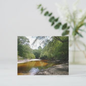Postkarte - Flussbiegung (Stehend Vorderseite)