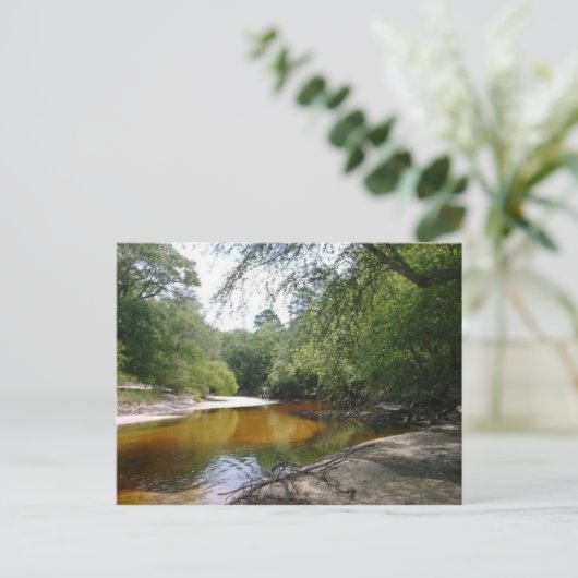 Postkarte - Flussbiegung (Stehend Vorderseite)