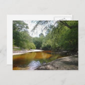 Postkarte - Flussbiegung (Vorne/Hinten)