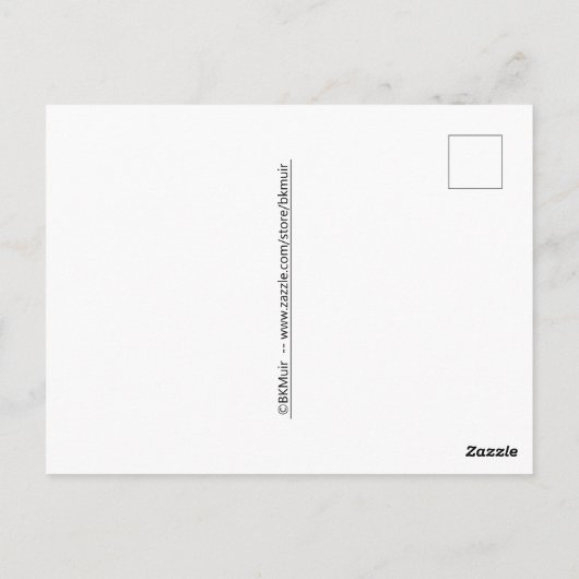 Postkarte - Flying Pig nicht unmöglich (Rückseite)