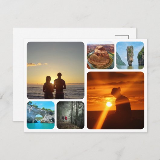 Postkarte Foto hochladen (Vorne/Hinten)