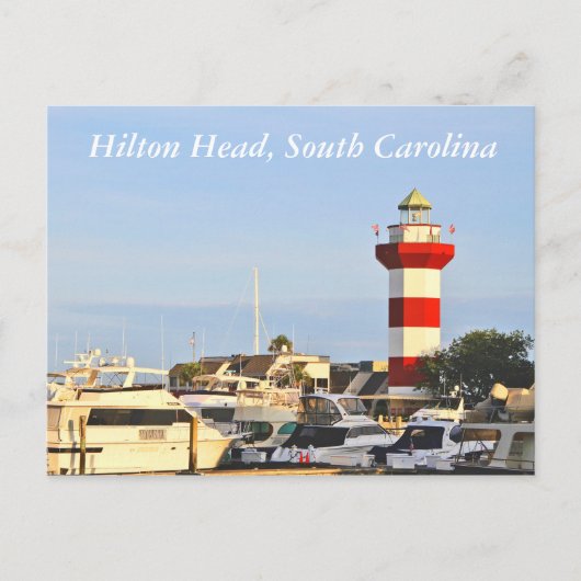 Postkarte, Fotografie von Hilton Head, SC Postkarte (Vorderseite)