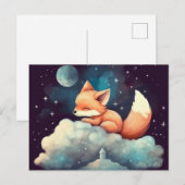 Postkarte Fox (Vorne/Hinten)