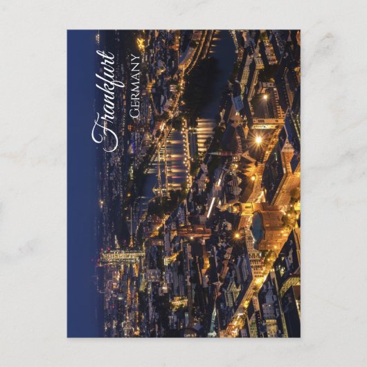 Postkarte Frankfurt am Main Deutschland (Vorderseite)