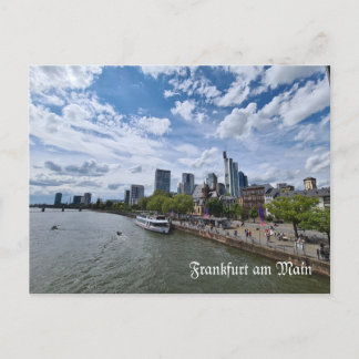 Postkarte, Frankfurt am Main Feiertagspostkarte
