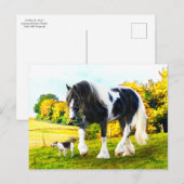 Postkarte "Frankie & Tessa" (Vorne/Hinten)