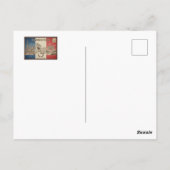 Postkarte Frankreich (Rückseite)