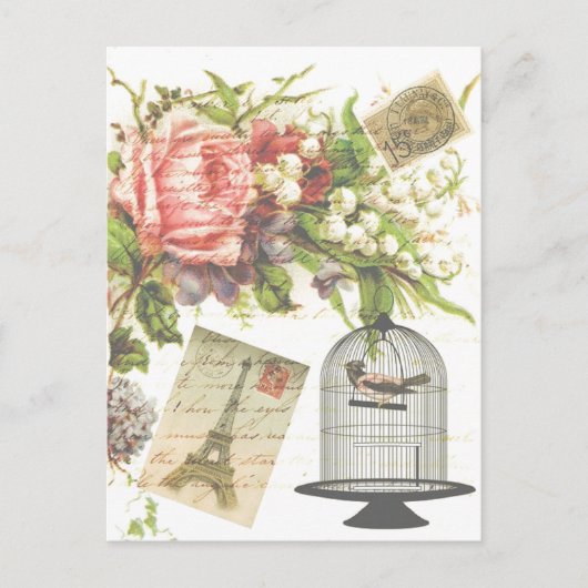 Postkarte Frankreich Postkarte (Vorderseite)