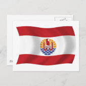 Postkarte Französisch-Polynesien (Vorne/Hinten)