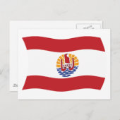 Postkarte Französisch-Polynesien (Vorne/Hinten)