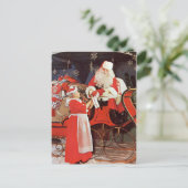 Postkarte - Frau Sankt (Stehend Vorderseite)