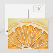 Postkarte "Freshly Squeezed" (Vorne/Hinten)