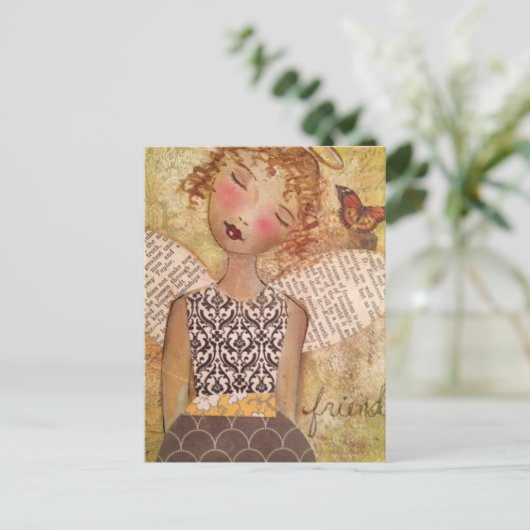 Postkarte - Freund (Stehend Vorderseite)