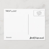 Postkarte "FREYA" Das 80" LKW-Fahrzeug (Rückseite)