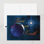 Postkarte Frieden auf Erden (Vorne/Hinten)