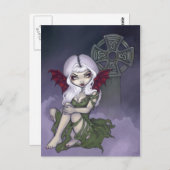 Postkarte "Friedhof Mist" (Vorne/Hinten)