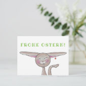 Postkarte Frohe Ostern (Stehend Vorderseite)