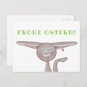 Postkarte Frohe Ostern (Vorne/Hinten)