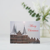 Postkarte - Frohe Weihnachten (Stehend Vorderseite)
