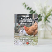 Postkarte „Frostschutz im Herzen“ (Stehend Vorderseite)