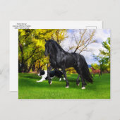 Postkarte "Frühling" (Vorne/Hinten)