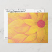 Postkarte "Frühlingsblumen" (Vorne/Hinten)