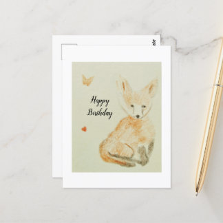 Postkarte Fuchs