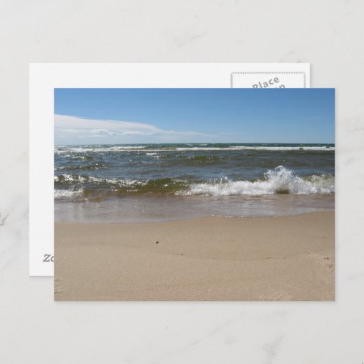 Postkarte für Abstürze (Vorne/Hinten)