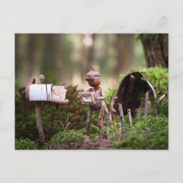 Postkarte für Acorn elf lesen - Postkreuz Postkart