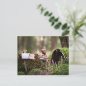 Postkarte für Acorn elf lesen - Postkreuz Postkart (Stehend Vorderseite)