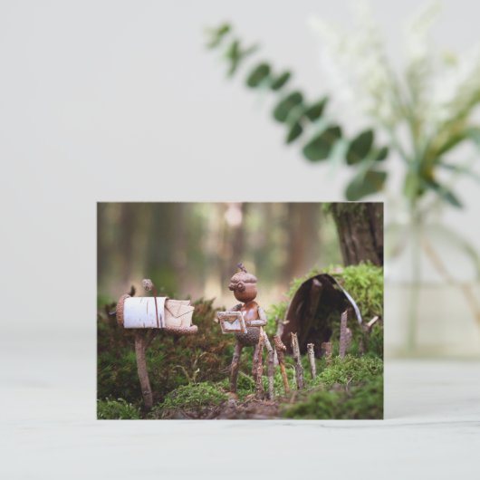 Postkarte für Acorn elf lesen - Postkreuz Postkart (Stehend Vorderseite)