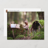 Postkarte für Acorn elf lesen - Postkreuz Postkart (Vorne/Hinten)