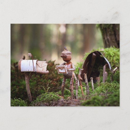 Postkarte für Acorn elf lesen - Postkreuz Postkart (Vorderseite)