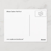 Postkarte für afrikanische Cashew Nut Fruit (Rückseite)