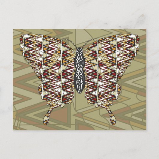 Postkarte für afrikanisches Frack (Vorderseite)