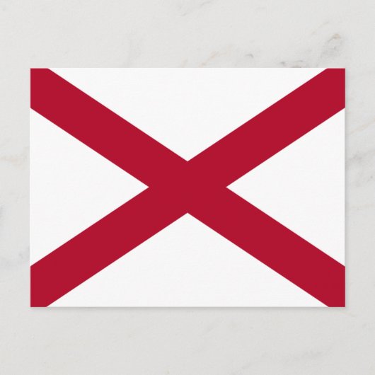Postkarte für Alabama (Vorderseite)