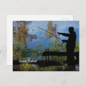 Postkarte für ältere Menschen im Ruhestand (Vorne/Hinten)