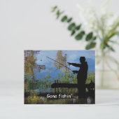 Postkarte für ältere Menschen im Ruhestand (Stehend Vorderseite)