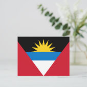 Postkarte für Antigua und Barbuda (Stehend Vorderseite)