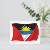 Postkarte für Antigua und Barbuda (Stehend Vorderseite)