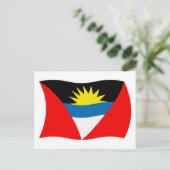 Postkarte für Antigua und Barbuda (Stehend Vorderseite)