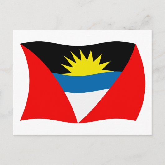 Postkarte für Antigua und Barbuda (Vorderseite)