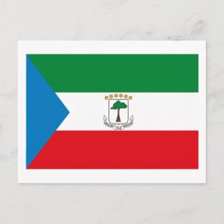 Postkarte für äquatoriale Guinea
