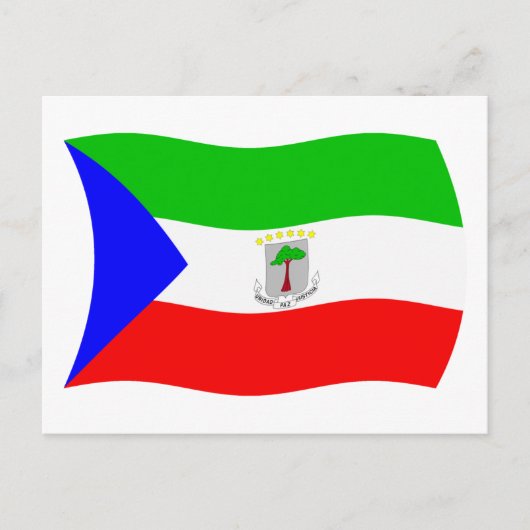 Postkarte für äquatoriale Guinea (Vorderseite)