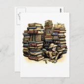 Postkarte für Archäologen (Vorne/Hinten)