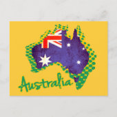 Postkarte für Australien (Vorderseite)