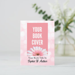 Postkarte für Autoren in Pink Book Werbeaktion