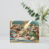 Postkarte für Babyjesus (Stehend Vorderseite)